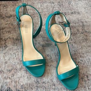 BRAND NEW Barney’s New York sandals with ankle wrap with box